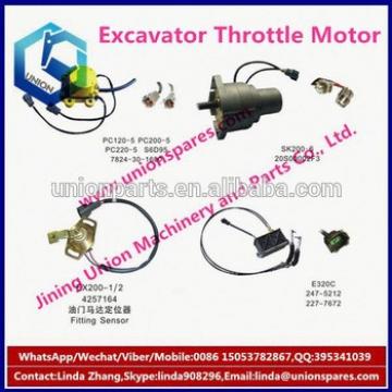 High qualiy SK200-3-5 excavator engine automatic throttle motor