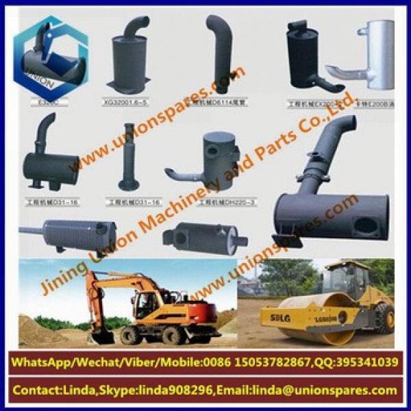 Factory price HD1250-7 Exhaust muffler Excavator muffler Construction Machinery Parts Silencer #5 image